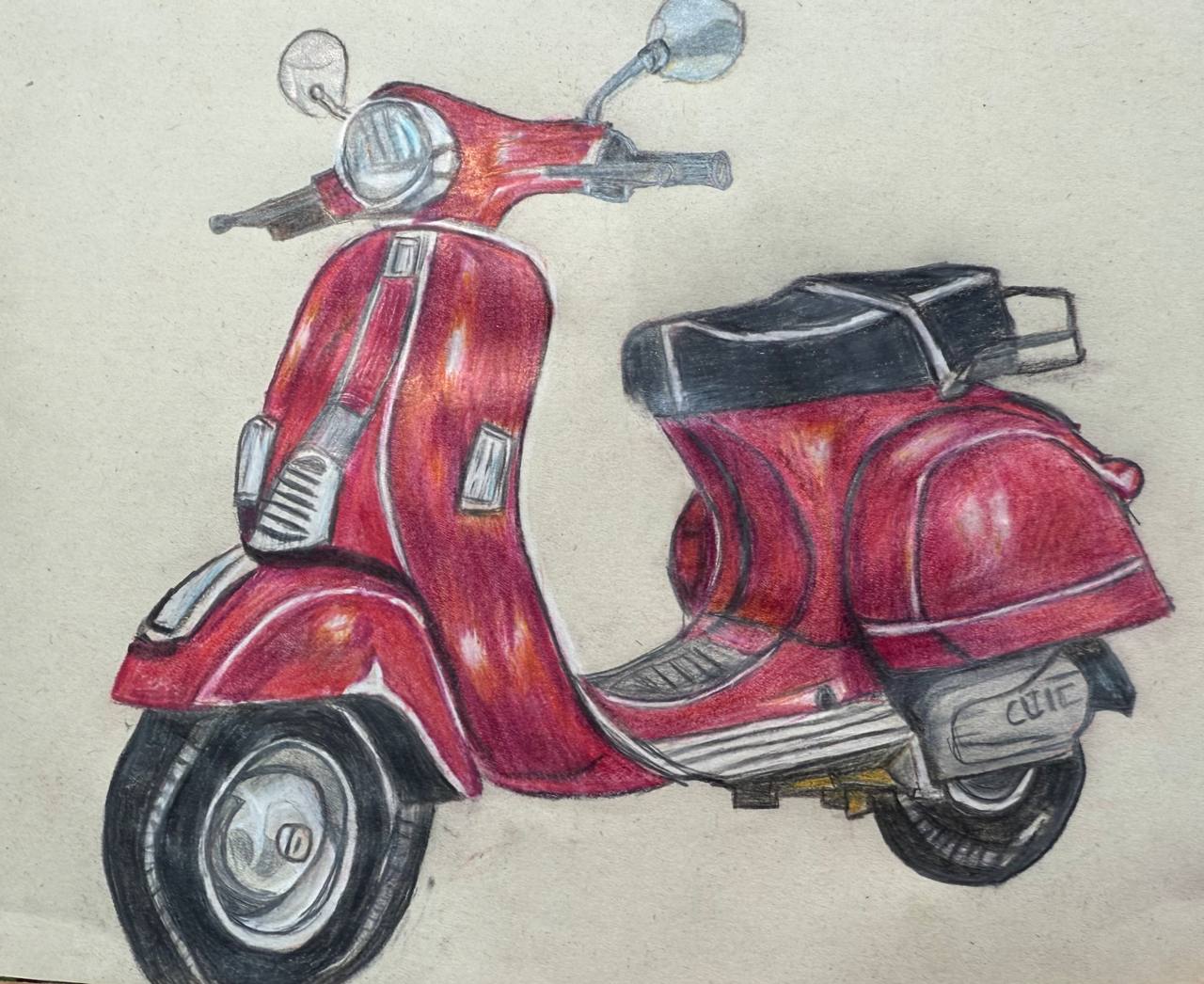 آموزش نقاشی سیاه قلم  نقاشی